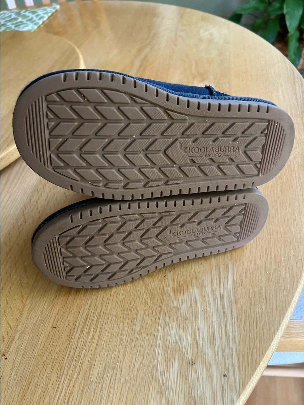 Kookaburra by UGG Kids Navy Suede & Shearling Trim Winter Boots